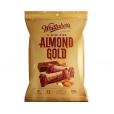 Whittaker's 惠特克 扁桃仁牛奶巧克力 迷你独立包装 12粒/包 180克